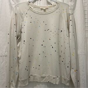 Lovestitch Splatter Paint Style Crewneck Sweater